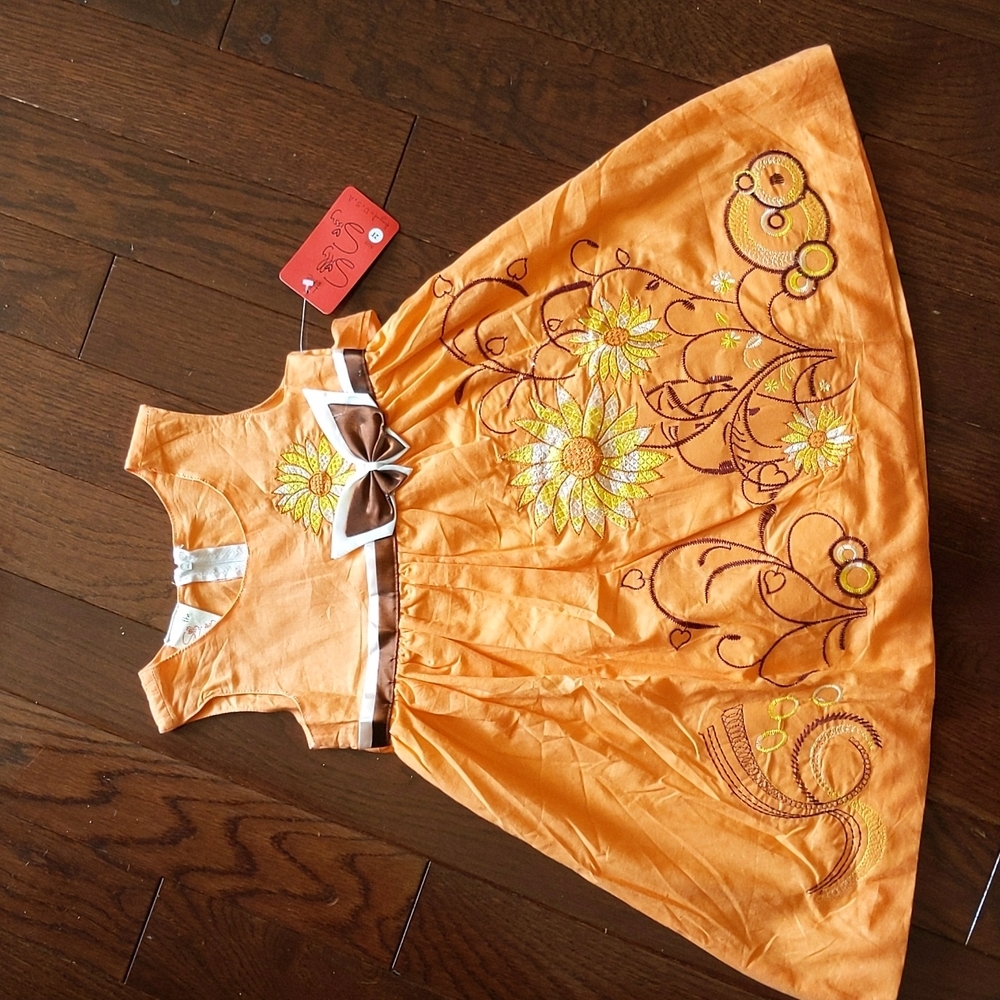 The Silly Sissy Cotton Toddler Girl Sz 2T Sleeveless Dress NEW